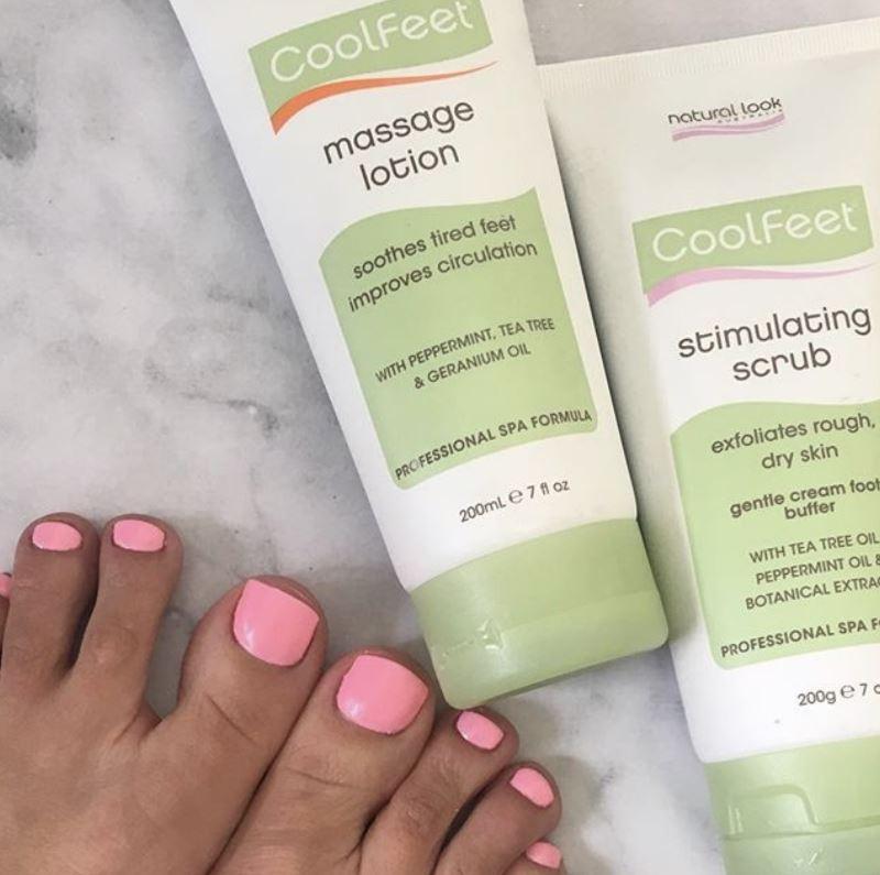 Cooling Massage Lotion for Feet - Natural & Refreshing Care - Perfect for Relaxation, Spa Days & Post-Workout Recovery