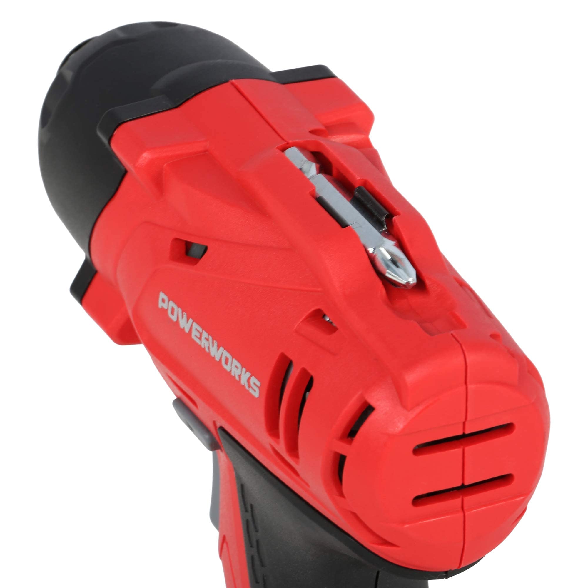 POWERWORKS XB 20V Cordless Impact Driver Kit with 2 Batteries & Fast Charger - 1500 RPM, 1800 in-lbs Torque - Perfect for DIY Projects, Construction, and Automotive Repairs