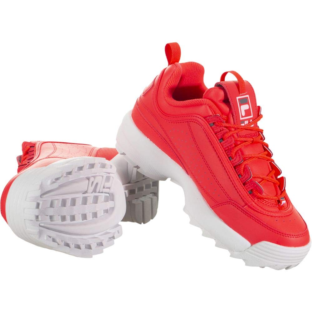 Fila Disruptor II Kids Sneakers with Logo Reveal - Trendy Chunky Platform Shoes for Boys & Girls - Perfect for School, Sports & Casual Wear
