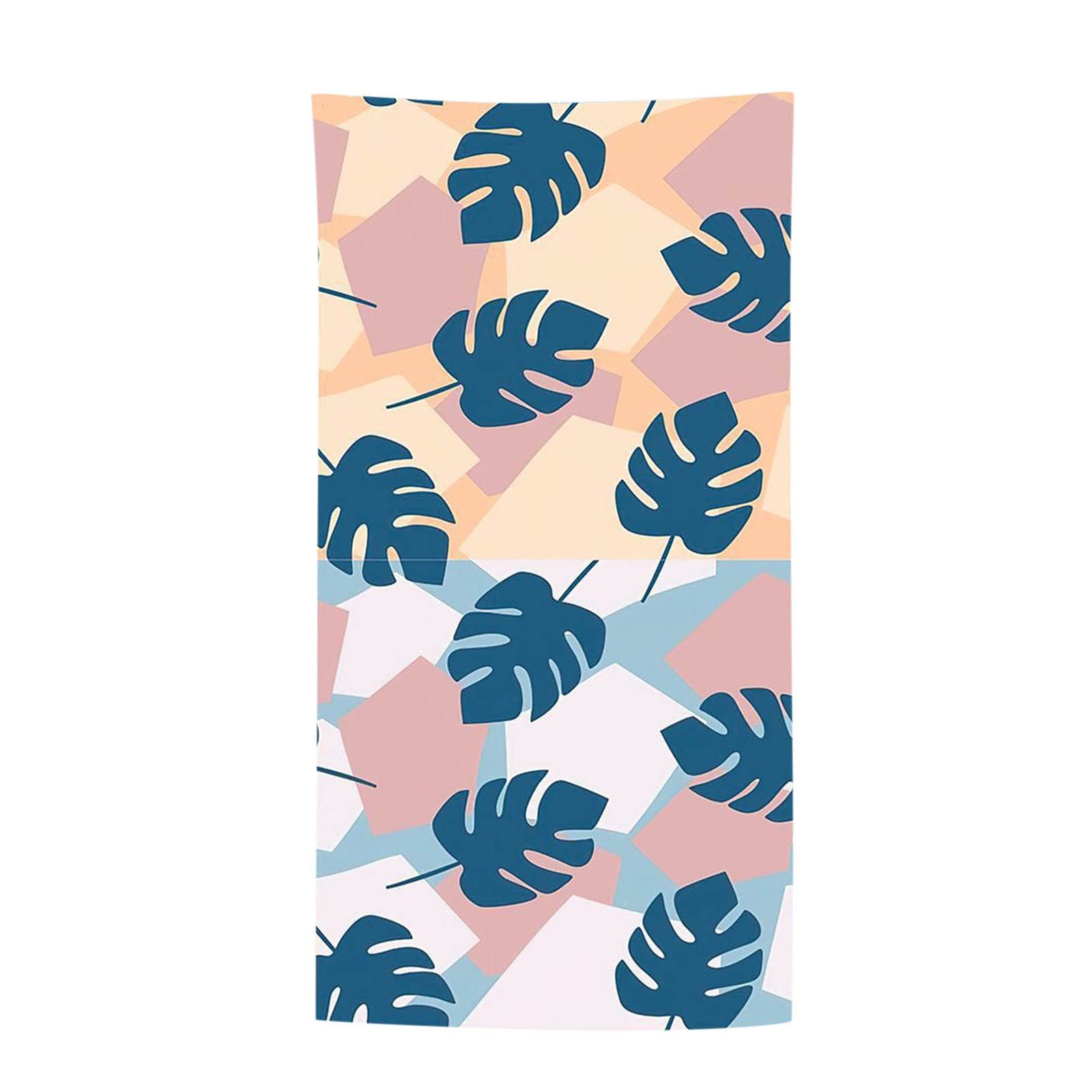 Microfiber Beach Towel Super Lightweight Quick Dry - Boho African Pattern Sandproof Bath Towel - Multi Purpose Travel Swimming Pool Camping Yoga Sport Activity Towel for Beach, Gym, Picnic, Backpacking