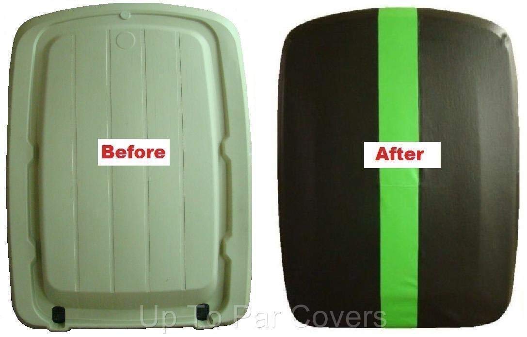 Premium Golf Cart Canopy Cover with 1 Stripe - Universal Fit for Most Golf Cart Models - Perfect for Outdoor Protection & Shade