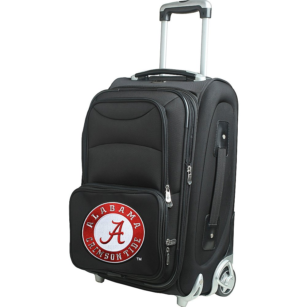 Alabama Crimson Tide NCAA 21-Inch Carry-On Luggage - Lightweight Rolling Suitcase for College Travel & Game Day Weekends