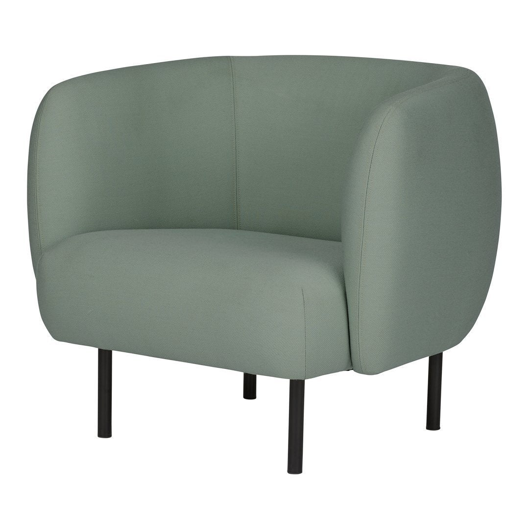 Luxury Cape Lounge Chair - Modern Accent Chair for Living Room, Bedroom & Office - Comfortable Reading Chair with Soft Cushions - Perfect for Relaxing, Napping & Home Decor