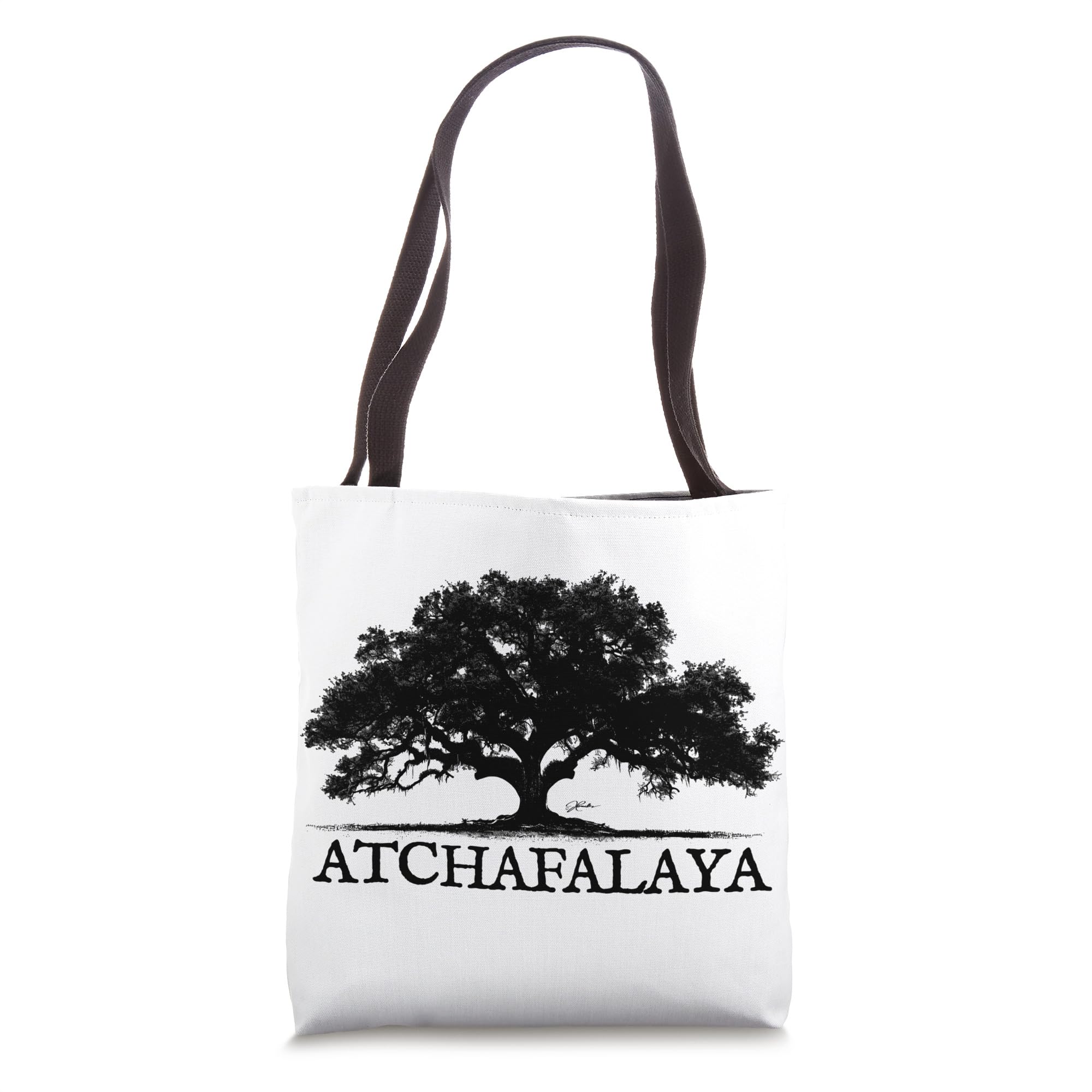 JCombs: Stylish Atchafalaya Tote Bag for Women - Durable Canvas Shopping Bag with Pockets - Perfect for Groceries, Beach, Work & Travel