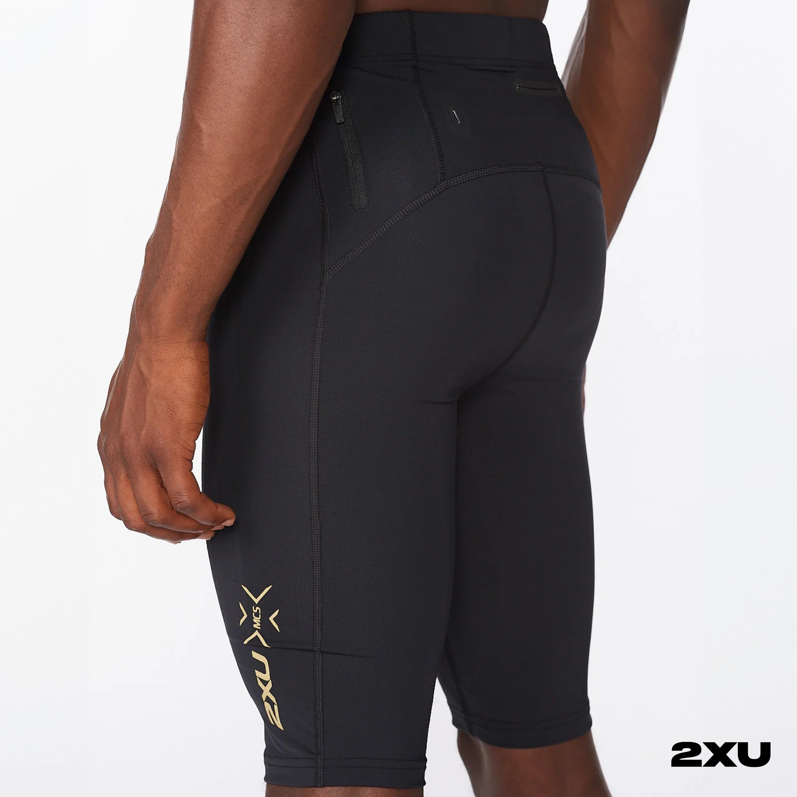 2XU Men's Light Speed Compression Shorts for Running, Cycling & Workout - High-Performance Athletic Shorts for Active Sports & Training