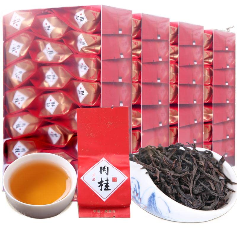Premium Wuyi Rock Tea - Da Hong Pao Oolong Loose Leaf Tea, Cinnamon Aroma, Zhengyan Origin - Perfect for Relaxation, Gifts & Tea Ceremonies