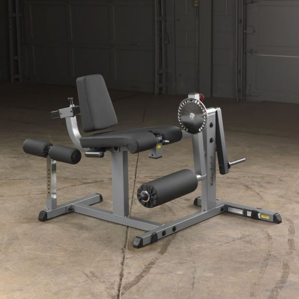 Body Solid GCEC340 Seated Leg Extension & Curl Machine - Home Gym Strength Training Equipment for Thighs & Hamstrings | Perfect for Home Workouts & Leg Day Exercises