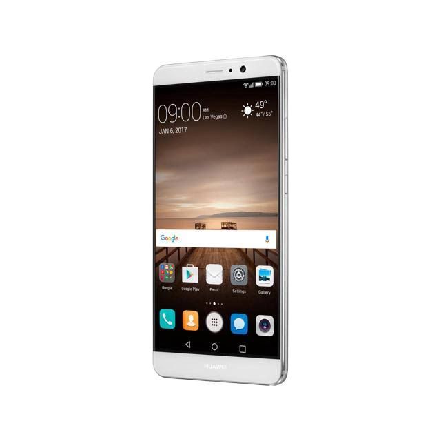 Huawei Mate 9 64GB Unlocked Smartphone - Silver | Premium Android Phone with Dual Camera, Fast Charging & Large Display for Business, Travel & Entertainment