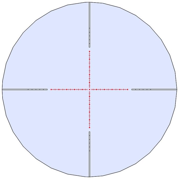 Konus Diablo 6 24x50 Riflescope - 30mm Rifle Scope with High Magnification for Hunting & Shooting | Perfect for Long Range Target Practice & Outdoor Adventures