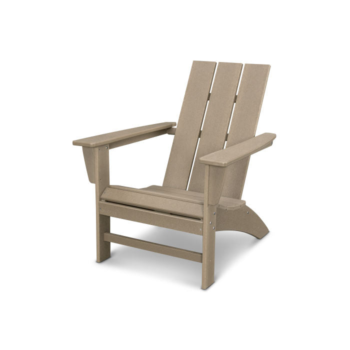 POLYWOOD Modern Adirondack Chair - Durable Outdoor Furniture, All-Weather Resin, Comfortable Patio Seating for Garden, Poolside & Backyard Relaxation
