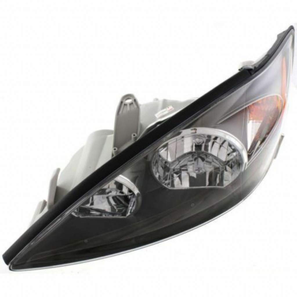 2002-2004 Toyota Camry Driver Side Headlight Assembly - TO2502138 SE Black (Part# 81150-AA040) - Perfect for Night Driving & Replacement