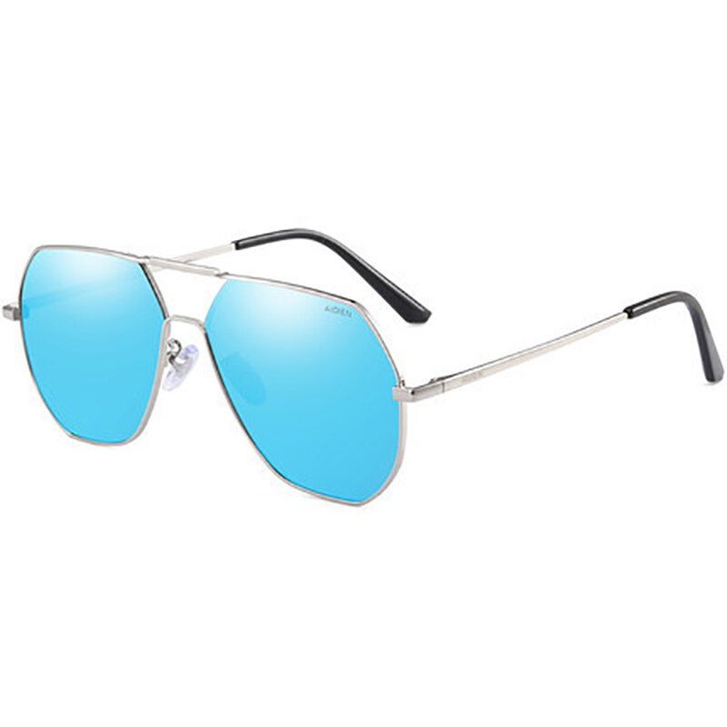 Aidien Men's Full Rim Alloy Frame Myopic Reading Glasses with UV Protection - Lightweight & Durable Eyewear for Reading, Driving, and Outdoor Activities (Model 8692)