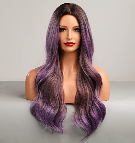 Platinum Blonde Ombre Lace Front Wig - Natural Looking Human Hair Wig for Women | Perfect for Cosplay, Parties & Daily Wear