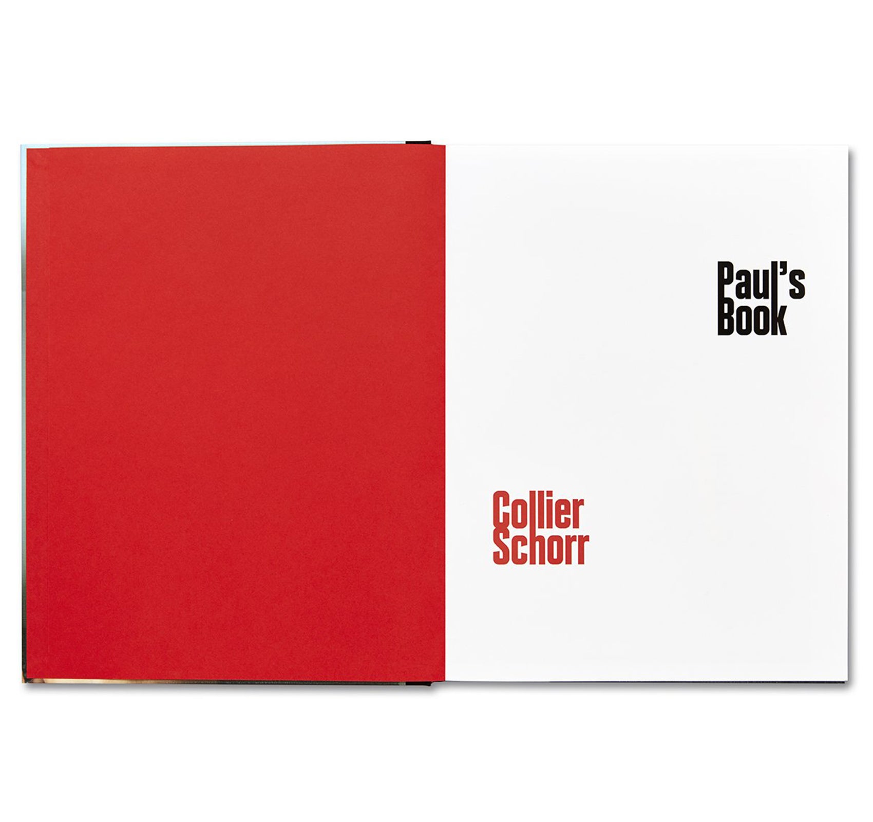 PAUL'S BOOK by Collier Schorr - Contemporary Art Photography Monograph - Perfect for Art Collectors, Photography Enthusiasts & Coffee Table Decor