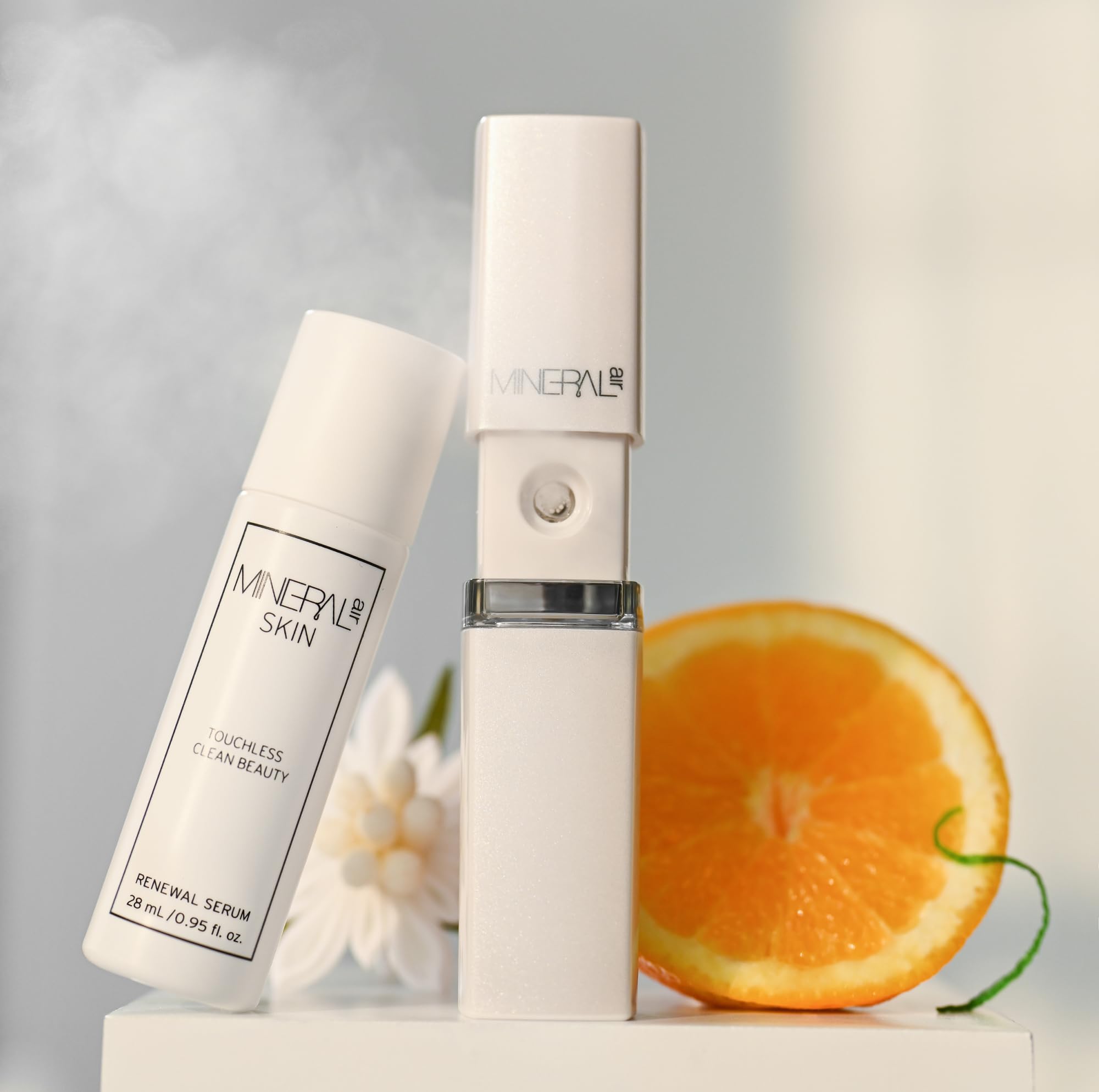 Mineral Air Renewal Serum System - Anti-Aging Face Serum with Natural Ingredients for Glowing Skin | Perfect for Daily Skincare Routine & Nighttime Hydration