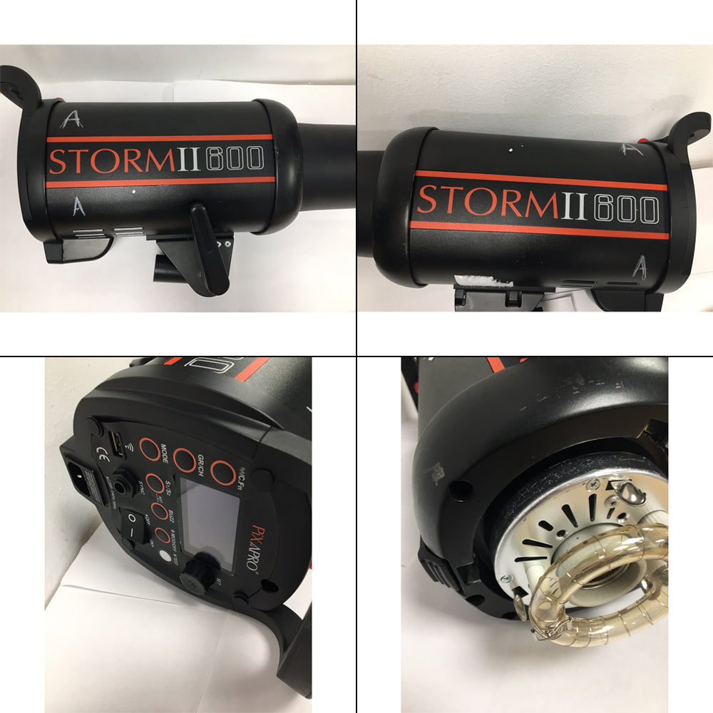 STORM II 600 Studio Flash - Powerful Stroboscopic Lighting for Professional Photography (QT600 II) | Perfect for Portrait, Product & Studio Photography