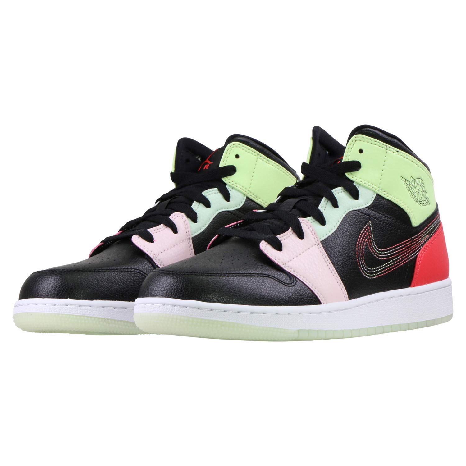 Nike Air Jordan 1 Mid SE GS Trainers Sneakers - Av5174 - Kids' Basketball Shoes for School & Casual Wear