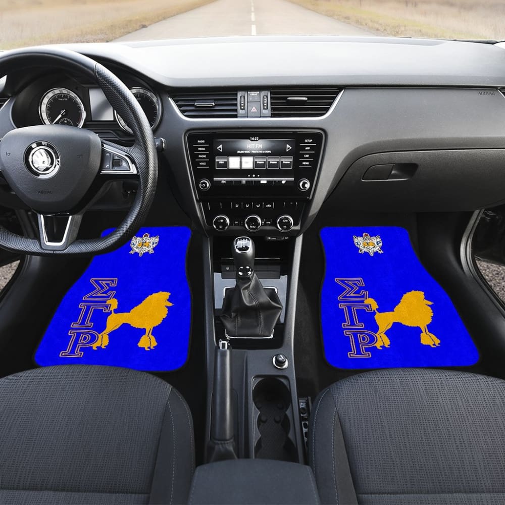 Premium Sigma Gamma Rho Car Floor Mats - Custom Fit, All-Weather Protection for Cars, SUVs & Trucks | Durable, Non-Slip Design for Sorority Pride & Vehicle Care