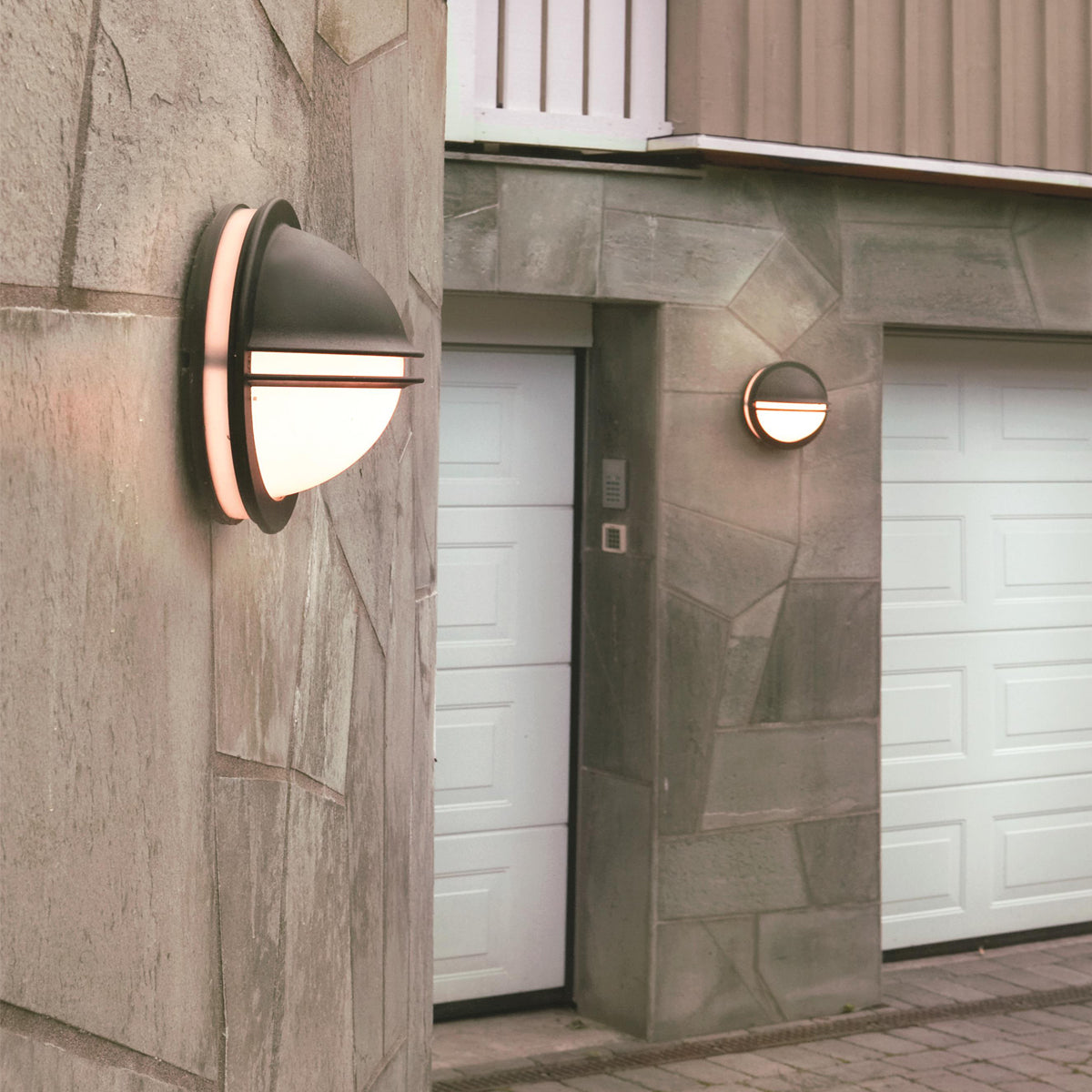 Berlin 1 Light Wall Sconce - Matte Black Finish - Modern Minimalist Wall Lighting for Bedroom, Hallway & Living Room Decor