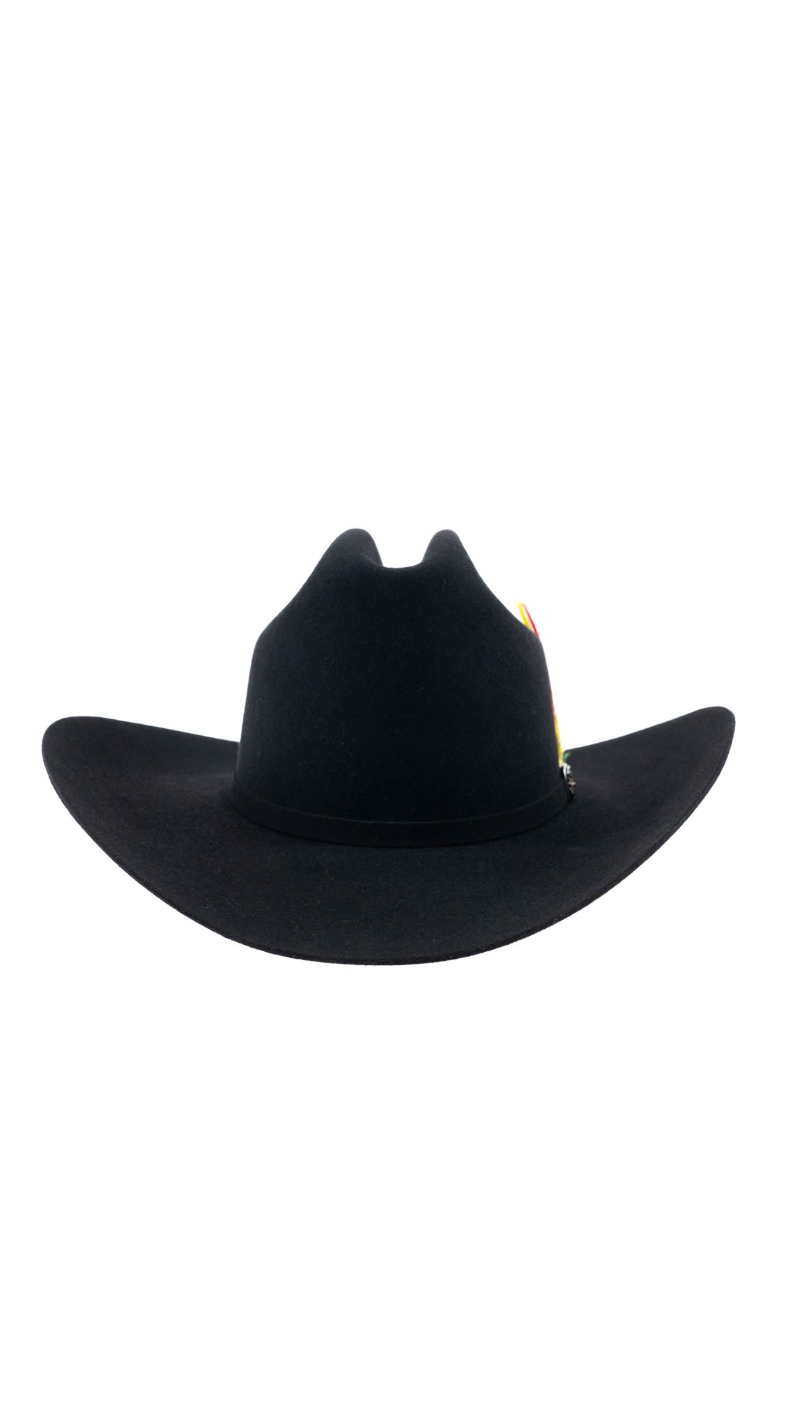 Rock'em 100x Johnson Felt Hat for Men - Classic Western Cowboy Hat for Outdoor Rodeo, Country Music Festivals & Ranch Work