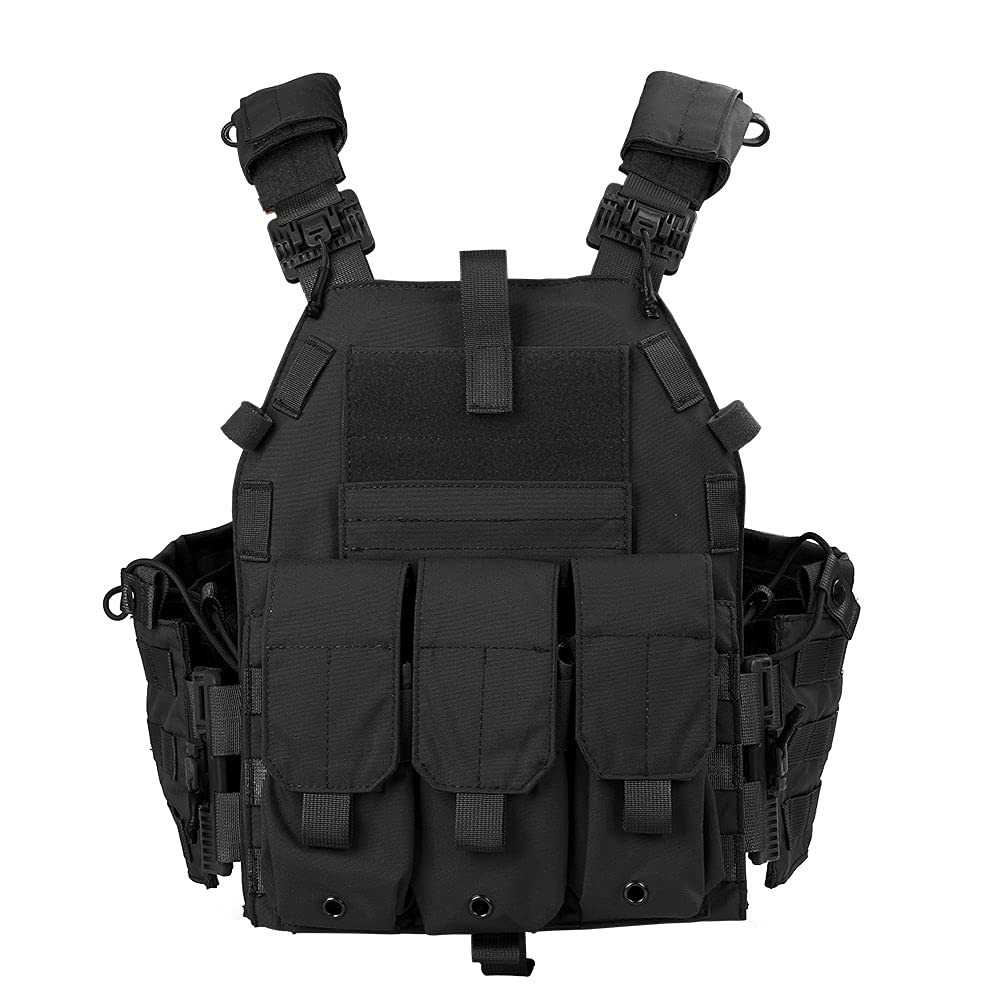 Emersongear Quick Release 094K Style Tactical Vest - Modular Chest Rig Set for Airsoft, Paintball & Outdoor Training | Military Camo Design for Combat Simulation & Tactical Gear Enthusiasts