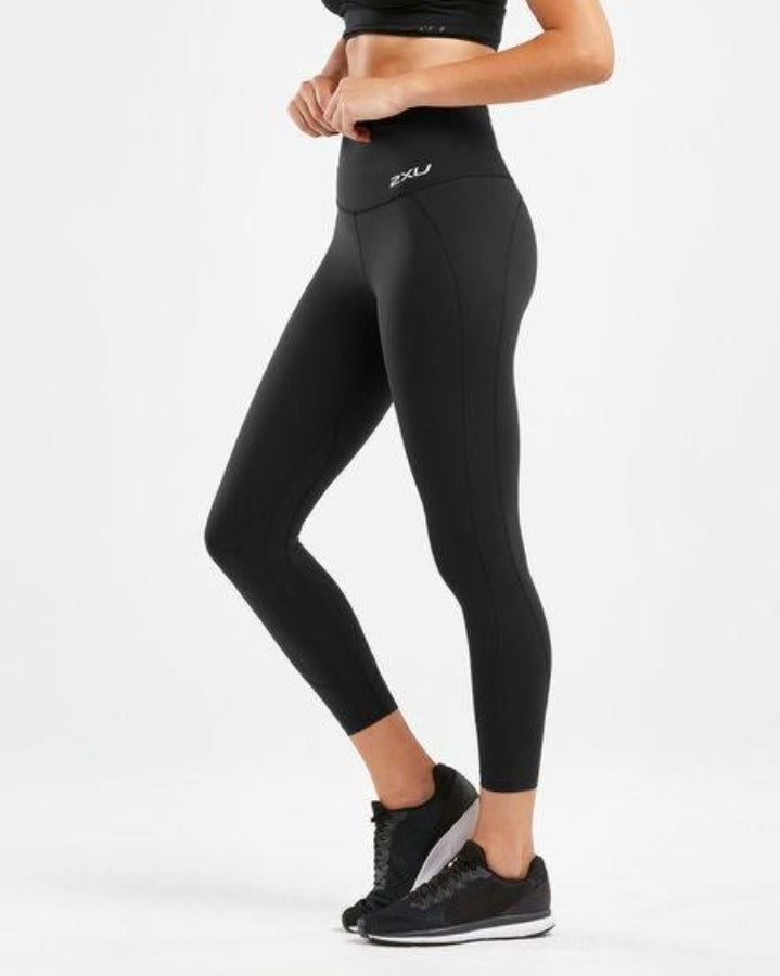 Form Hi Rise Compression 7/8 Tights for Women - High Waist Yoga Pants with Squat Proof & Moisture Wicking - Perfect for Workout, Running & Gym