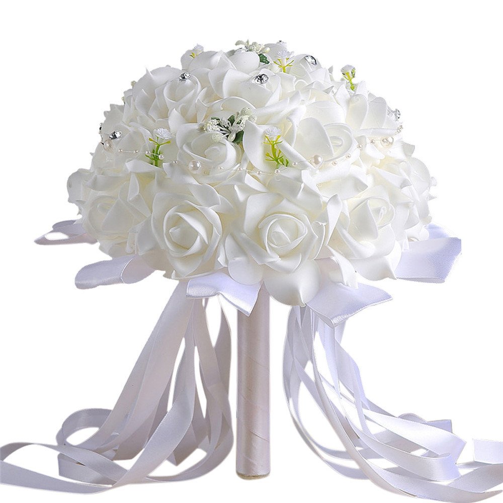 Artificial Flowers for Wedding, Home, Party, Office & Garden Decor - DIY Fake Flowers for Room Decoration - Perfect for Instagram & Facebook Decorations