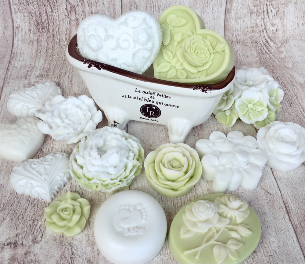 Premium Silicone Baby Foot Soap Molds - DIY Candle & Resin Craft Molds for Handmade Soap, Candles, and Art Projects - Perfect for Baby Shower Gifts, Home Decor, and Creative Crafts