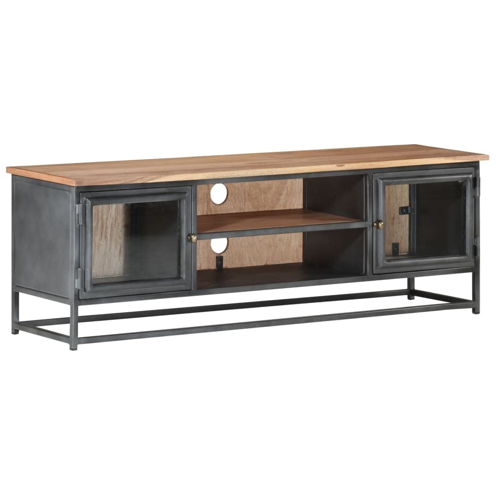 EBTOOLS TV Stand with Storage - Modern TV Cabinet for Living Room, Bedroom & Home - Sideboard Entertainment Center with Shelves for TV, Gaming Console & Media Devices - Perfect for Small Spaces & Apartment Living