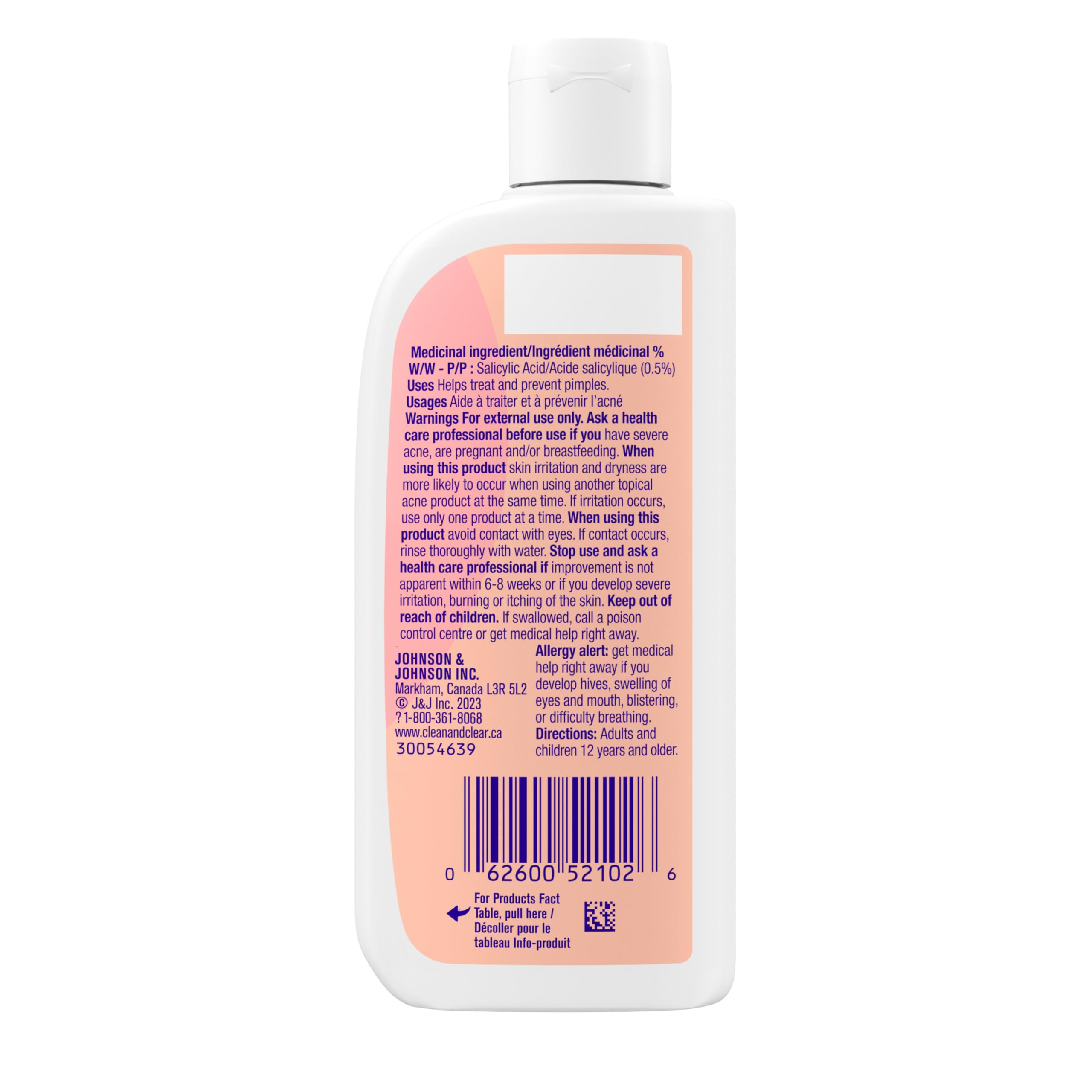 Clean & Clear Oil-Free Dual Action Moisturizer 3.93oz - Acne Treatment & Hydration for Oily & Sensitive Skin - Daily Face Moisturizer for Teens & Adults - Lightweight, Non-Greasy Formula for Clear, Healthy Skin - Perfect for Morning & Night Skincare Routine