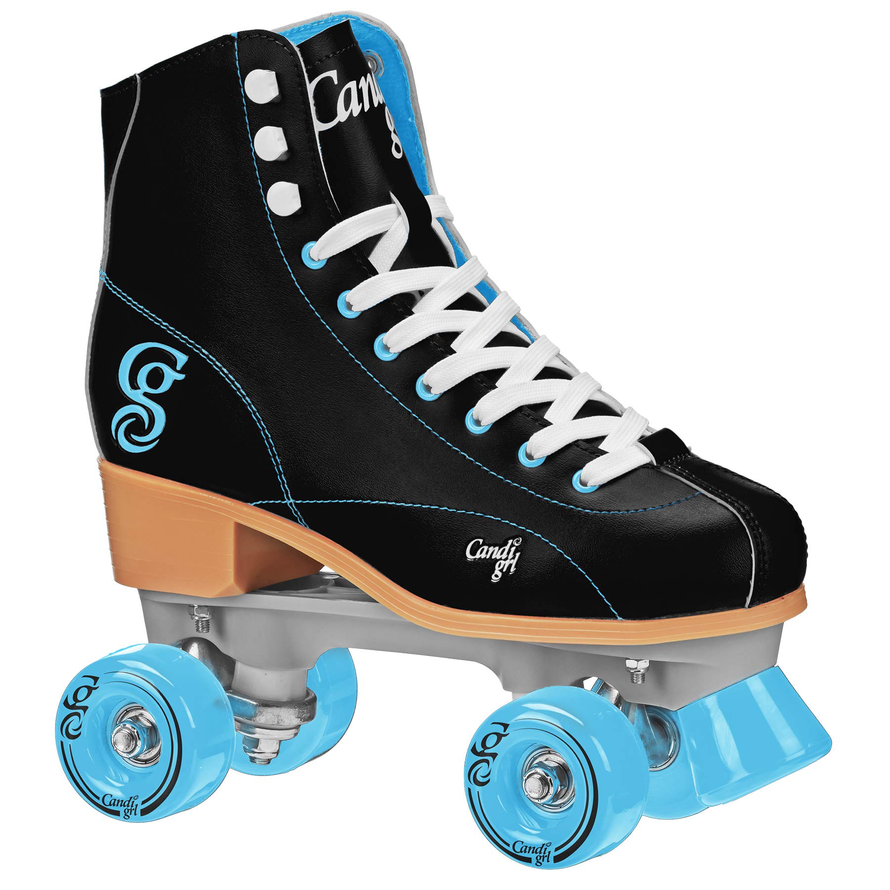 Reewind Men's Roller Skates - Adjustable Outdoor/Indoor Quad Skates for Adults with Comfortable Padding - Perfect for Fitness, Rink Skating & Street Rollerblading