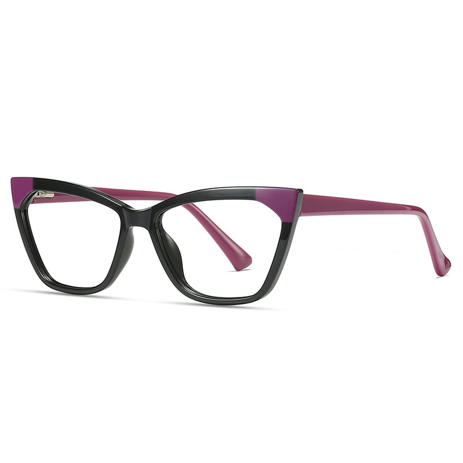 Blue Light Blocking Reading Glasses - Retro Cat Eye TR90 Spring Hinge Readers for Women & Men - Fashionable Computer Glasses for Office, Gaming & Screen Time