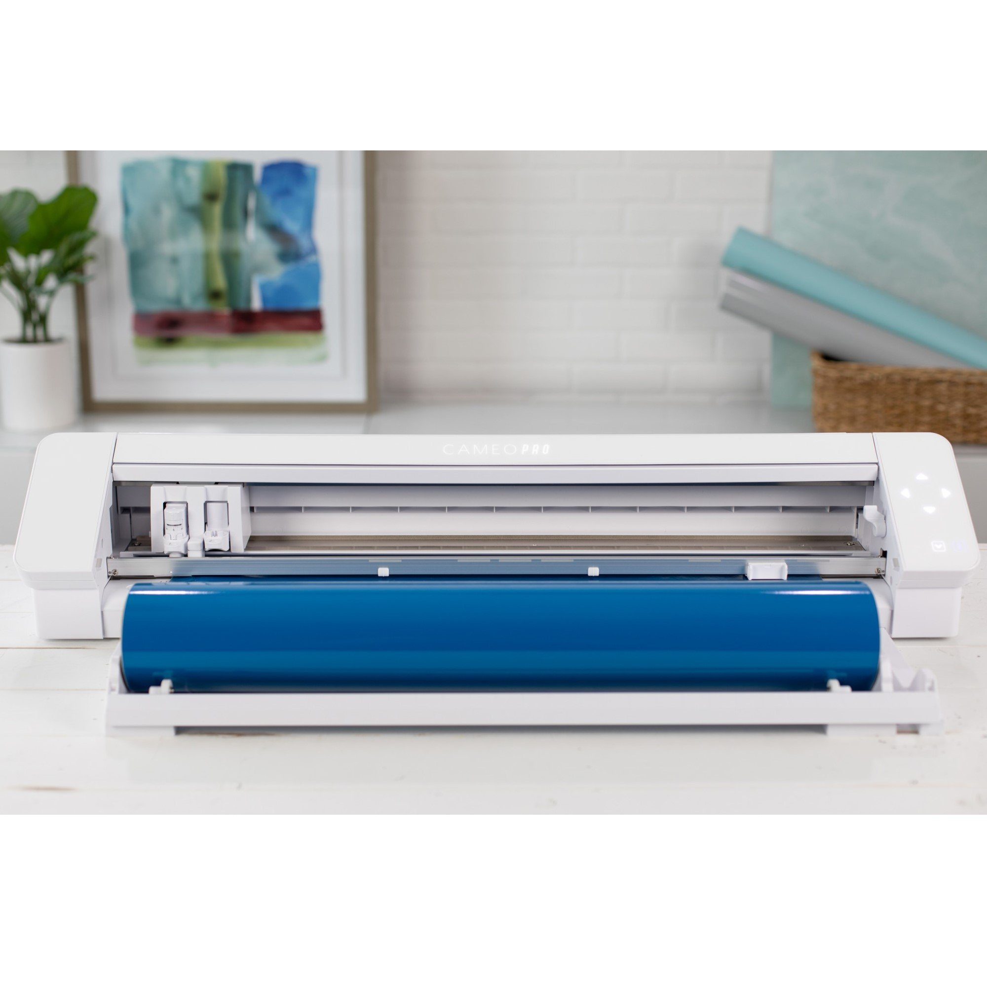 Silhouette Cameo 4 PRO 24-Inch Cutting Machine with AutoBlade, Cutting Mat & Roll Feeder - Perfect for DIY Crafts, Vinyl Decals, and Home Decor Projects