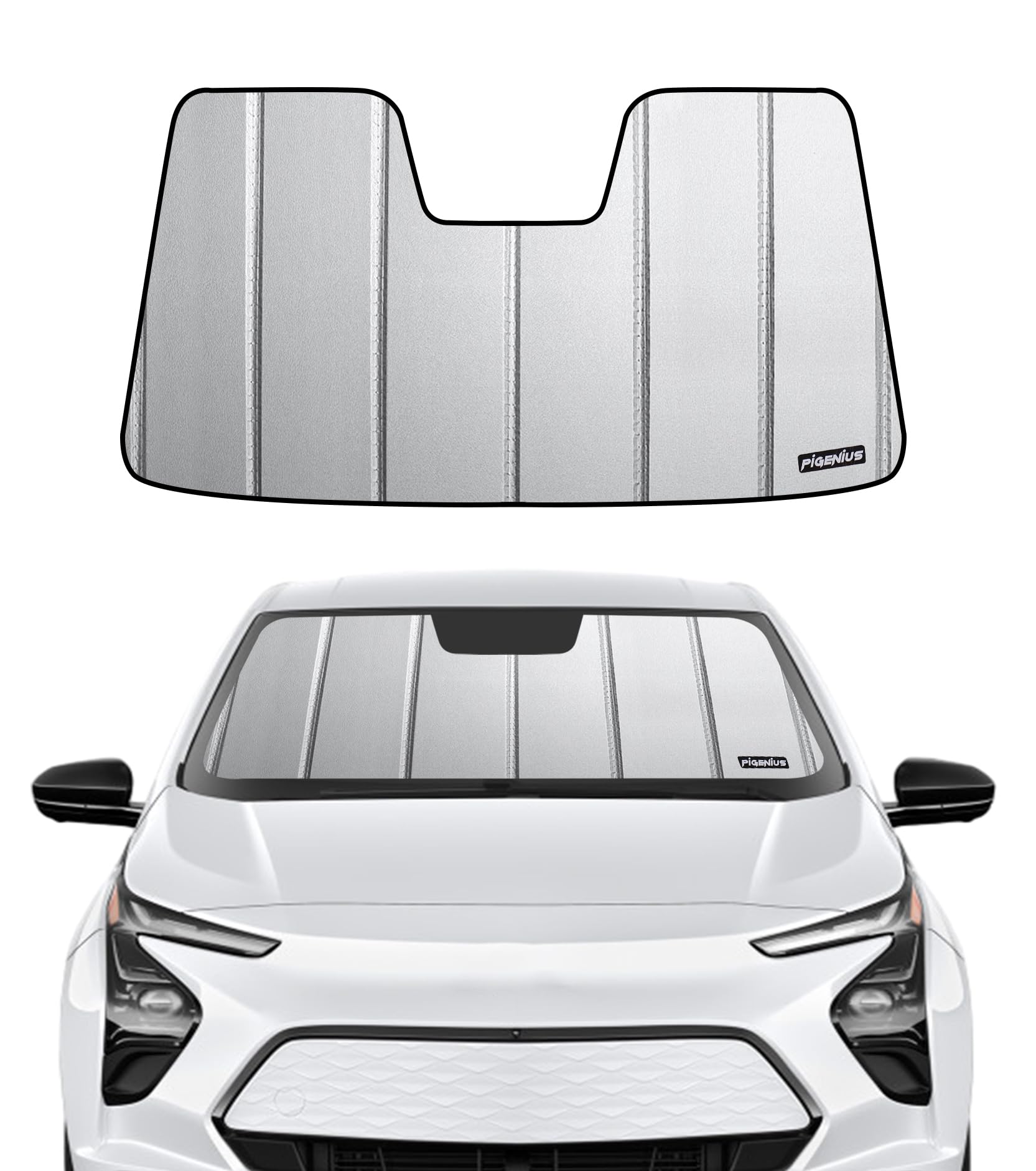 2022-2023 Chevrolet Bolt EV Car Windshield Sun Shade - UV Protection & Heat Shield for Car Windows - Perfect for Summer Parking & Road Trips