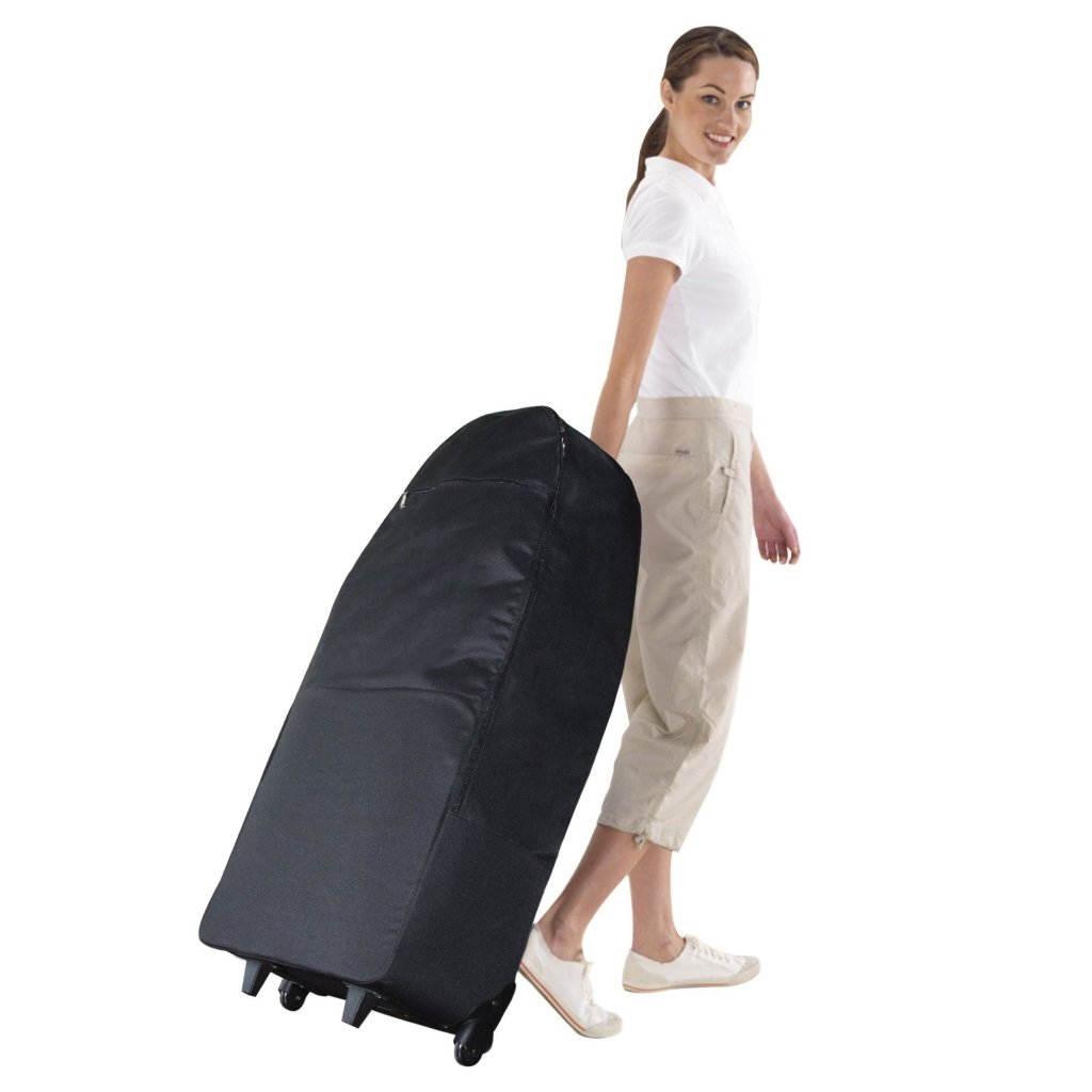Professional Apollo Massage Chair with Wheeled Carrying Case - Portable Deep Tissue Massage for Home & Office Relaxation - Perfect for Therapists, Chiropractors, and Stress Relief