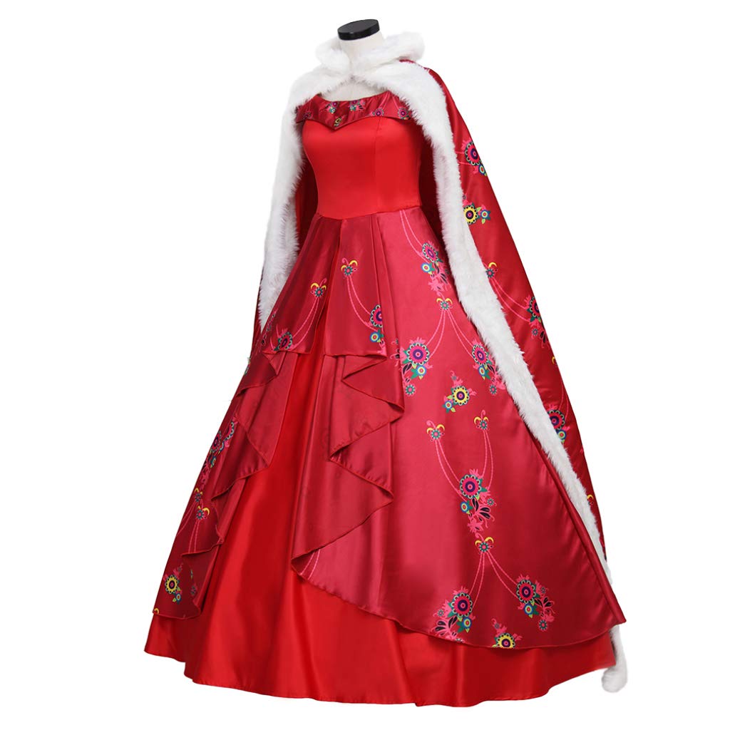 Elena of Avalor Princess Cosplay Dress for Women - Adult DIY Costume for Halloween, Cosplay Parties & Themed Events