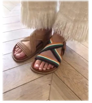 Kacey Strappy Sandal for Women - Comfortable Summer Beach Sandals with Adjustable Straps | Perfect for Vacation, Pool Party, and Casual Outfits