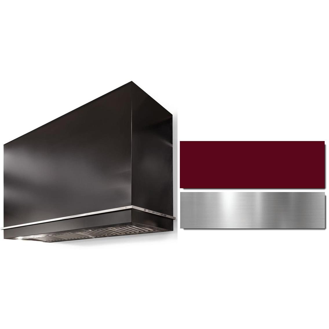 AGA 36 Inch Loge Series Wall Mount Range Hood AH3654LGECNBBN - Stainless Steel Kitchen Vent Hood for Home Cooking & Smoke Removal