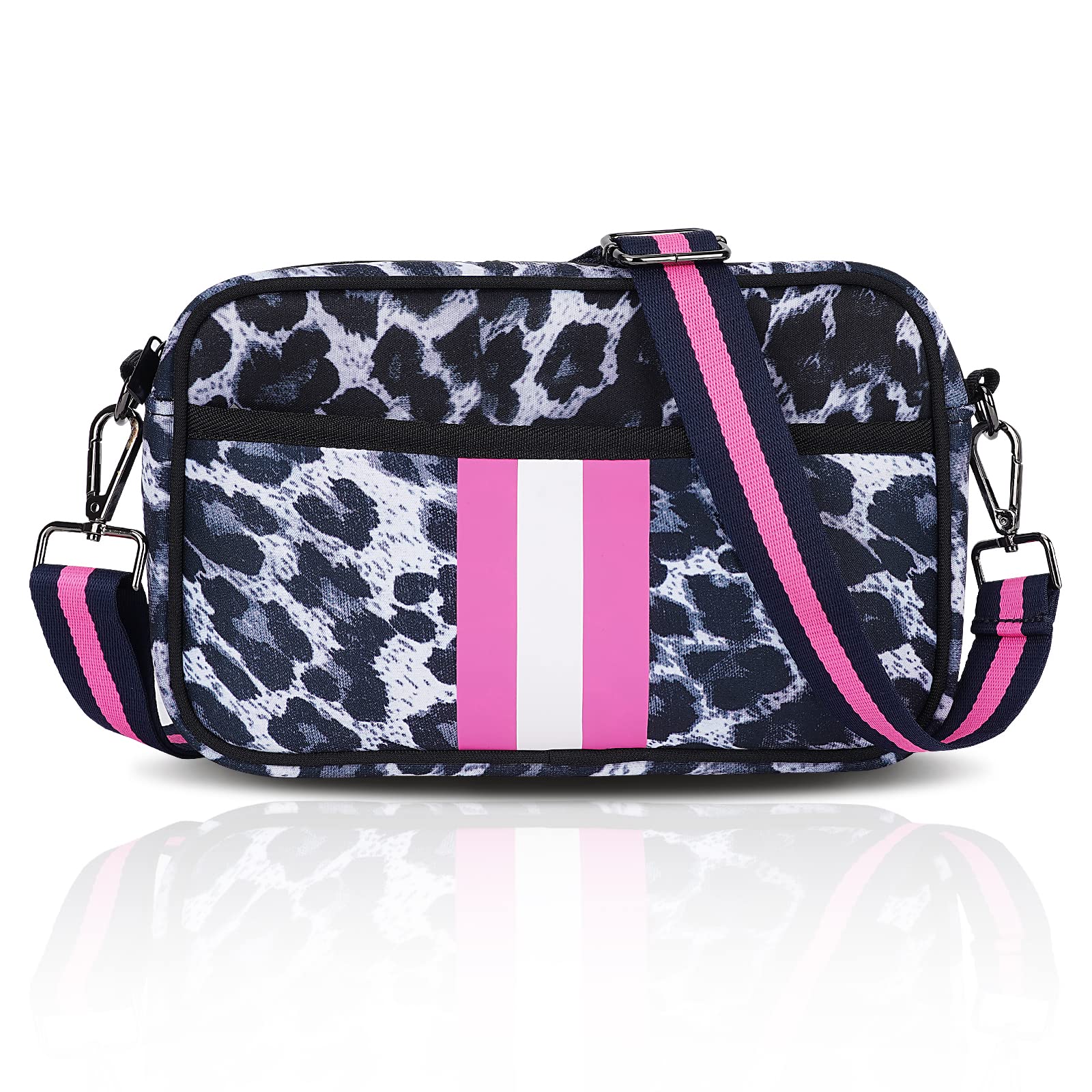 Waterproof Neoprene Crossbody Bag for Women - Lightweight & Durable Messenger Tote Bag by NIDOOT - Perfect for Travel, Gym, Work & Daily Use