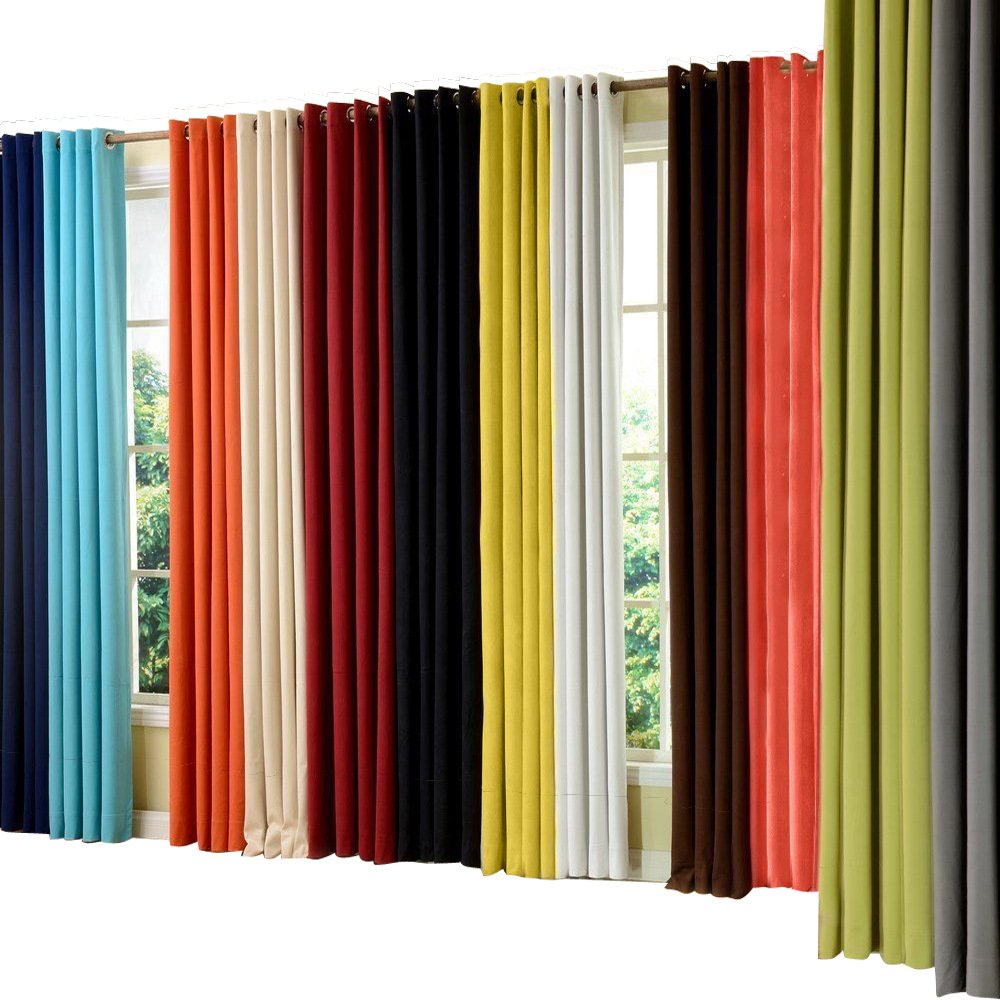 Premium Blackout Velvet Curtains with Thermal Lining - 72