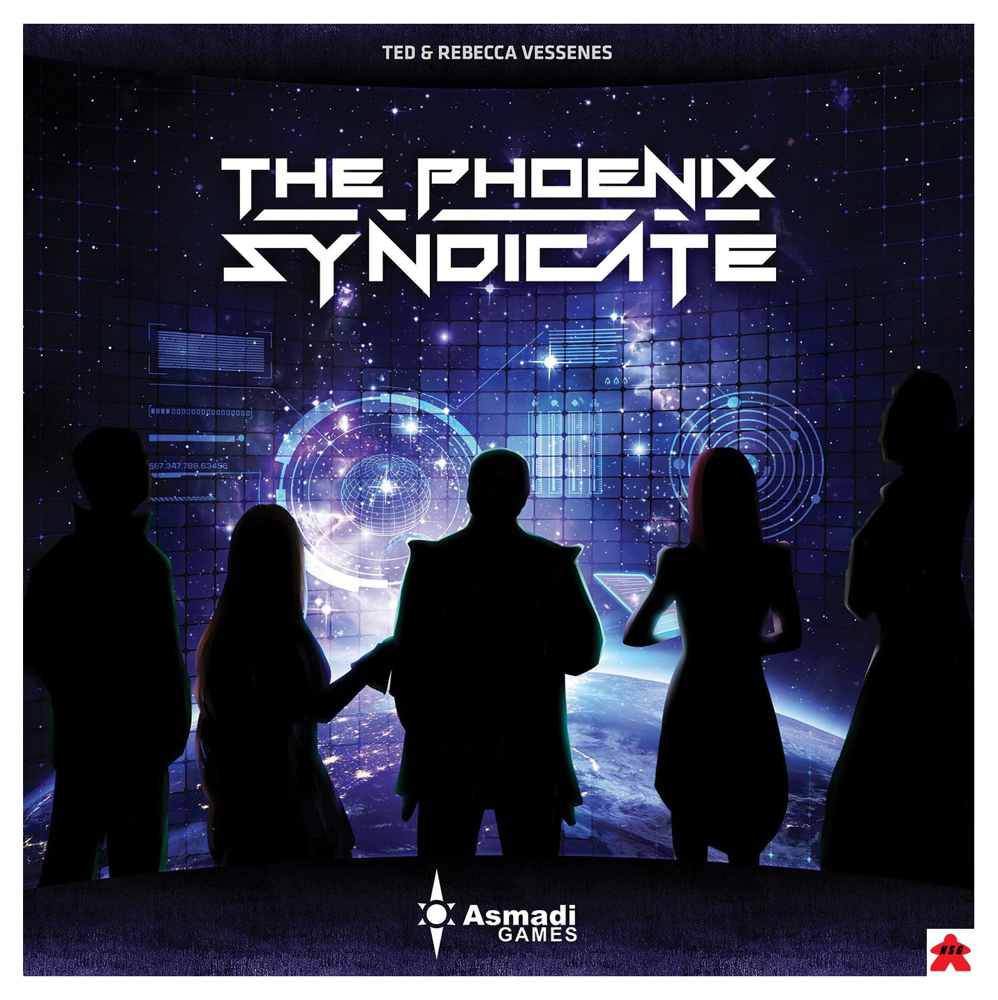 The Phoenix Syndicate Board Game by Asmadi Games - Strategic Card Game for Adults & Teens - Perfect for Game Nights, Parties & Family Gatherings