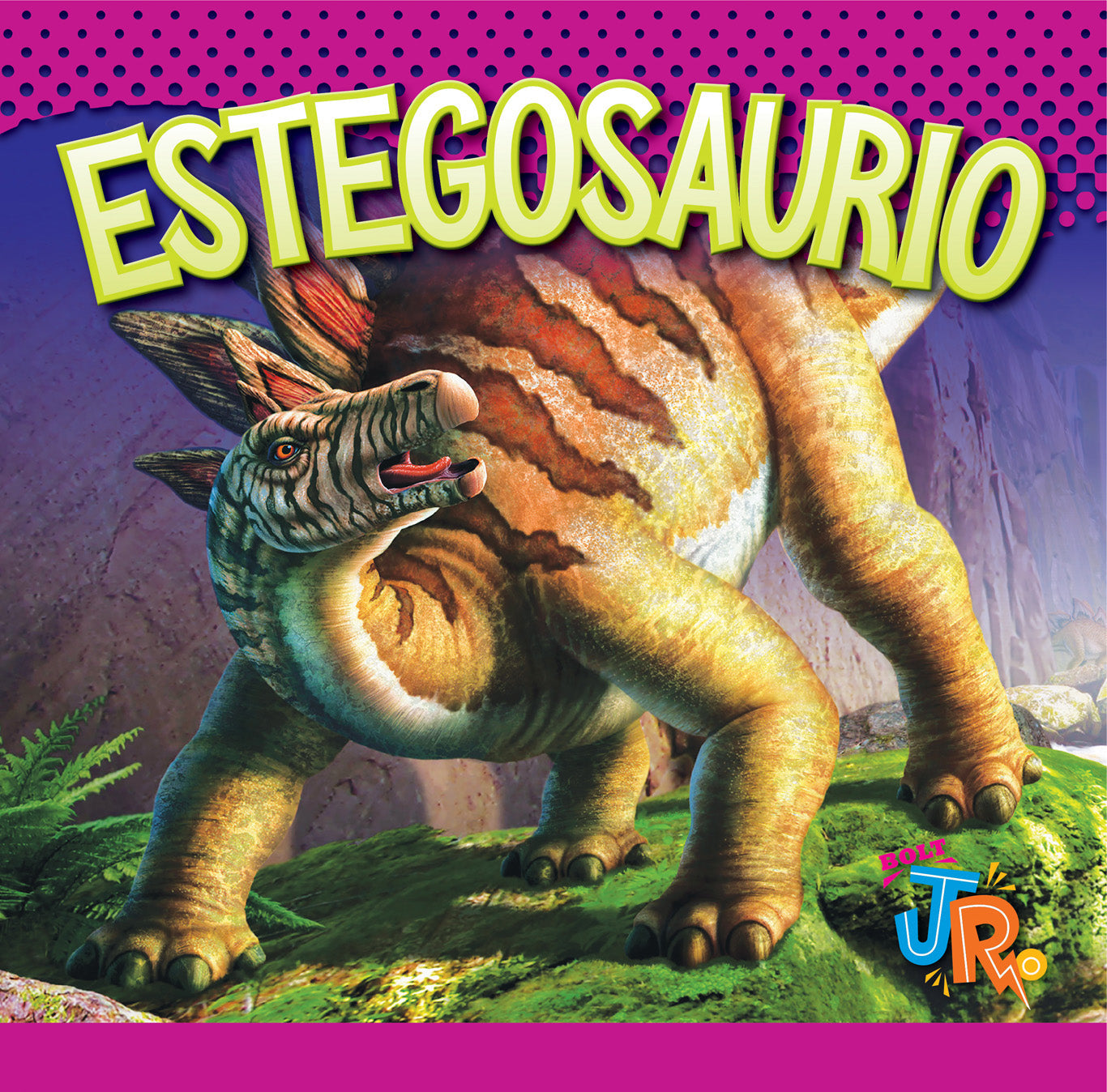 Estegosaurio Dinosaur Book 9781623105426 - Perfect for Kids' Education & Dinosaur Enthusiasts