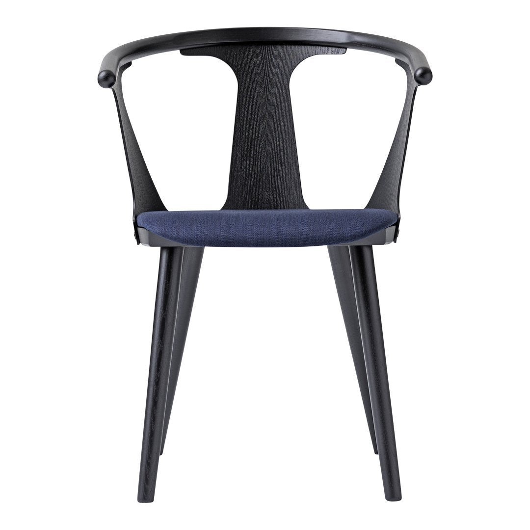 SK2 Modern Dining Chair with Upholstered Seat - Comfortable Kitchen & Dining Room Furniture for Home, Restaurant, and Office Use