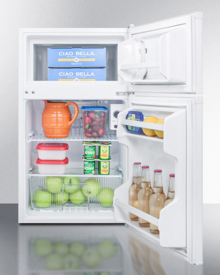 Accucold 19-Inch Wide Refrigerator Freezer CP351WLLF2 - Compact Cooling for Dorms, Offices & Small Spaces