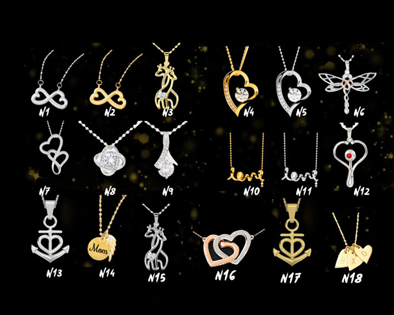 Custom Zodiac Necklace - April Birthday Gift with Card & Box for Horoscope Lovers