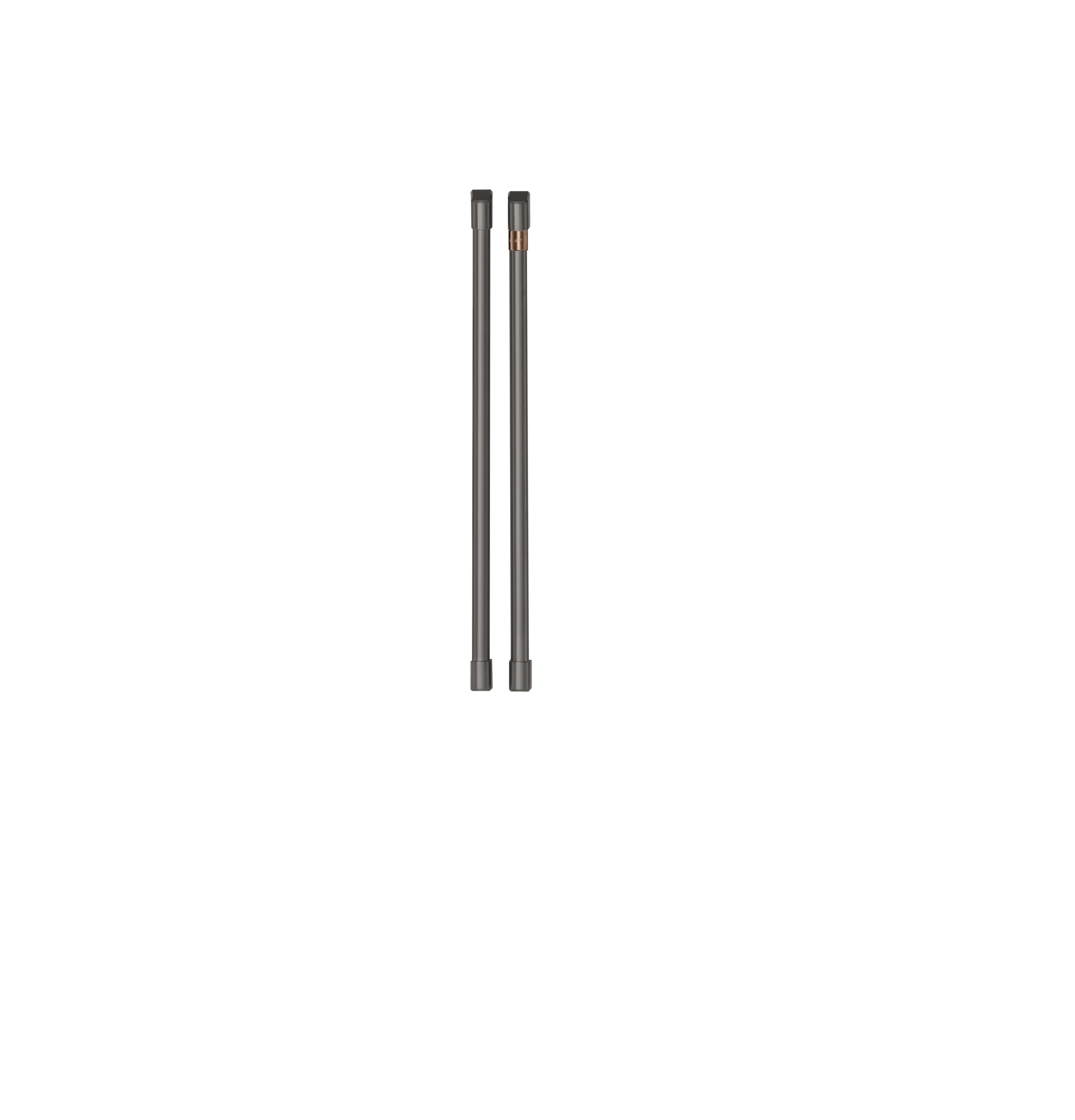 Brushed Black Side by Side Refrigerator Handle Kit CXSS2H2PMBT - Replacement Handles for Café Appliances - Perfect for Kitchen Upgrades & Modern Home Decor