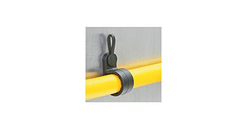 Panduit PC038-H25D-C0 Heavy Duty Fixed Diameter Cable Clamp - .38-Inch Bundle, Black (100-Pack) - Ideal for Secure Wire Management in Data Centers, Industrial Wiring & Electrical Installations
