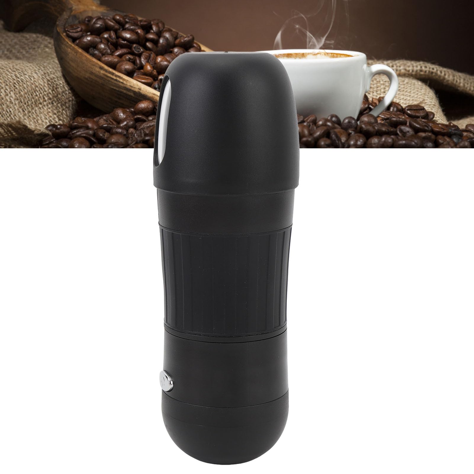 **Zunate Portable Electric Espresso Maker - Battery Powered Mini Coffee Machine for Travel, Camping & Hiking | Compatible with Capsules & Ground Coffee | Perfect for Outdoor Adventures & On-the-Go Brewing**