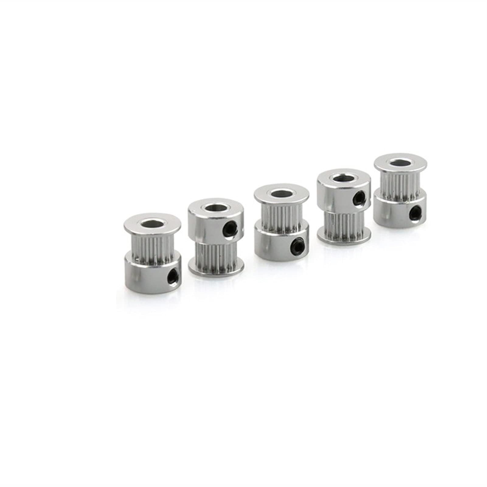 ADUCI 5pcs 16 Teeth GT2 Timing Pulley - 5mm Bore, 6mm Belt Width for 3D Printers - Perfect for DIY 3D Printing, CNC Machines, and Robotics Projects