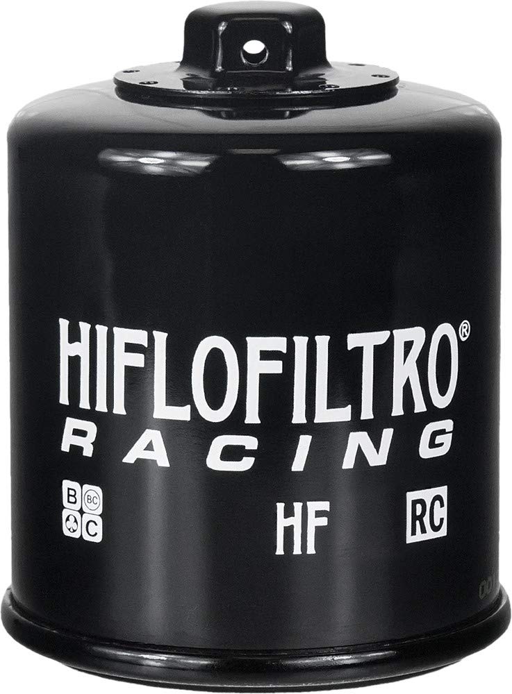 HIFLO RACE OIL FILTER HF204RC - High Performance Oil Filter Compatible with 2013 Yamaha XV19C Raider Motorcycle | Perfect for Racing, Street Riding & Engine Protection